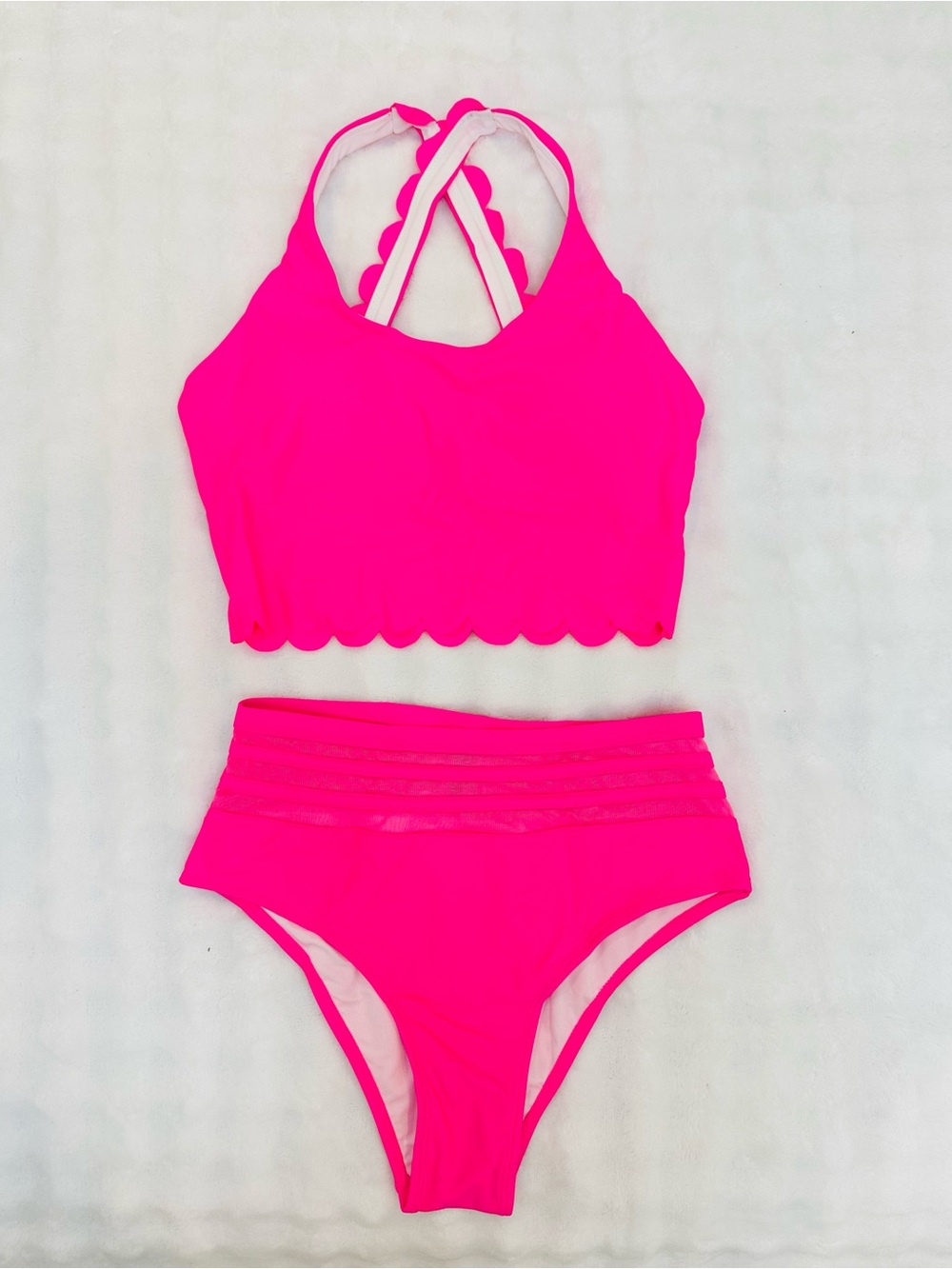 Bright Pink Bikini Set